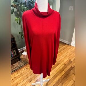 Apt. 9 Vibrant Red Cowl Neck Sweater